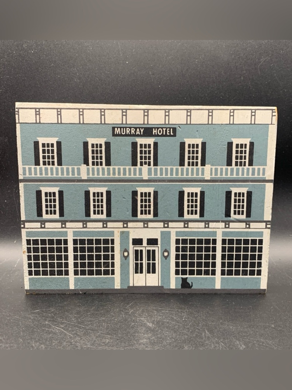 Vintage Cat's Meow Wood 1987 Murray Hotel